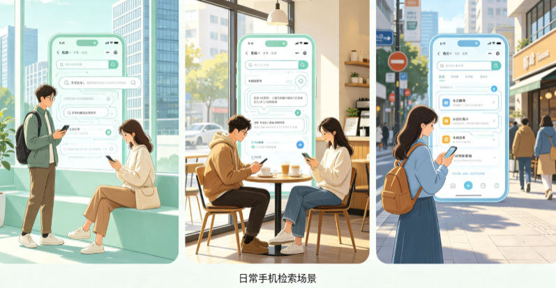 龙胜各县自治区普通人日常手机使用场景拆解：GEO 与 AI 优化如何改变信息检索体验